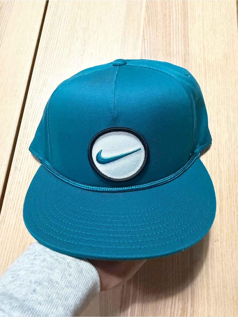 New Nike Golf True Retro SnapBack Hat Teal
